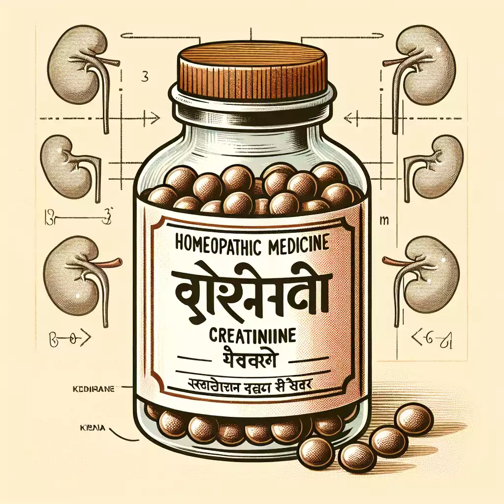 homeopathic medicine for creatinine in hindi
