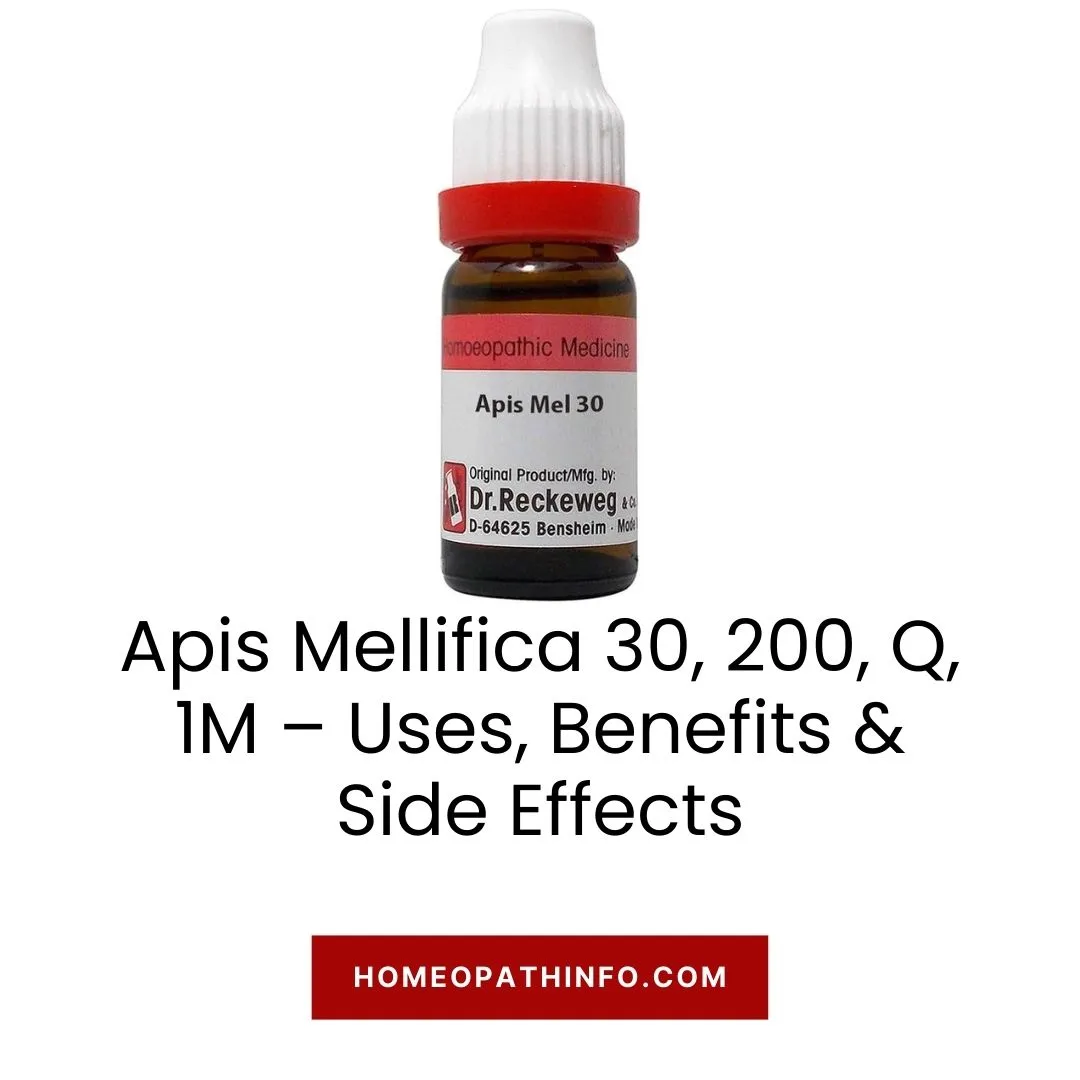 Apis Mellifica 30, 200, Q, 1M – Uses, Benefits & Side Effects 20 Apis Mellifica 30, 200, Q, 1M – Uses, Benefits & Side Effects