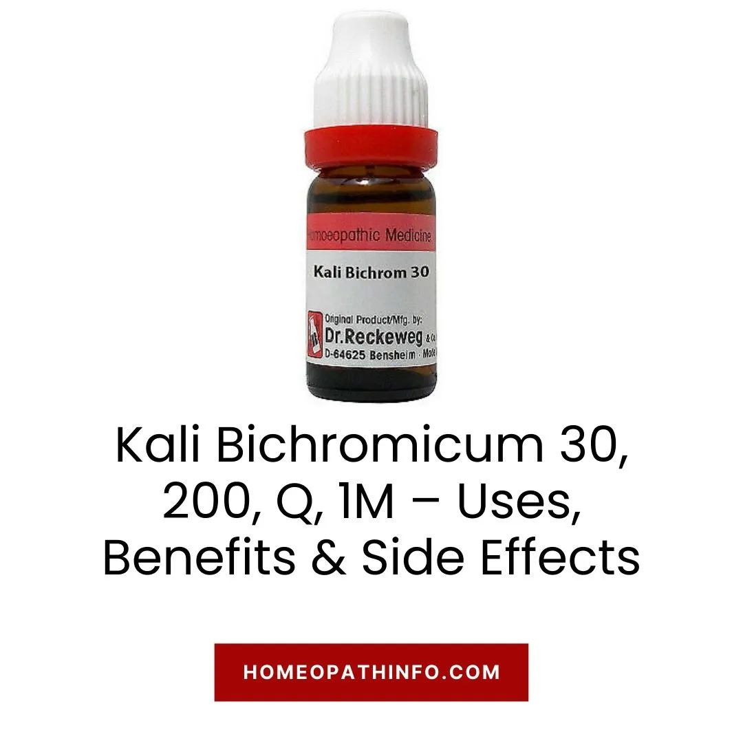 Kali Bichromicum 30, 200, Q, 1M – Uses, Benefits & Side Effects 4 Kali Bichromicum 30, 200, Q, 1M – Uses, Benefits & Side Effects