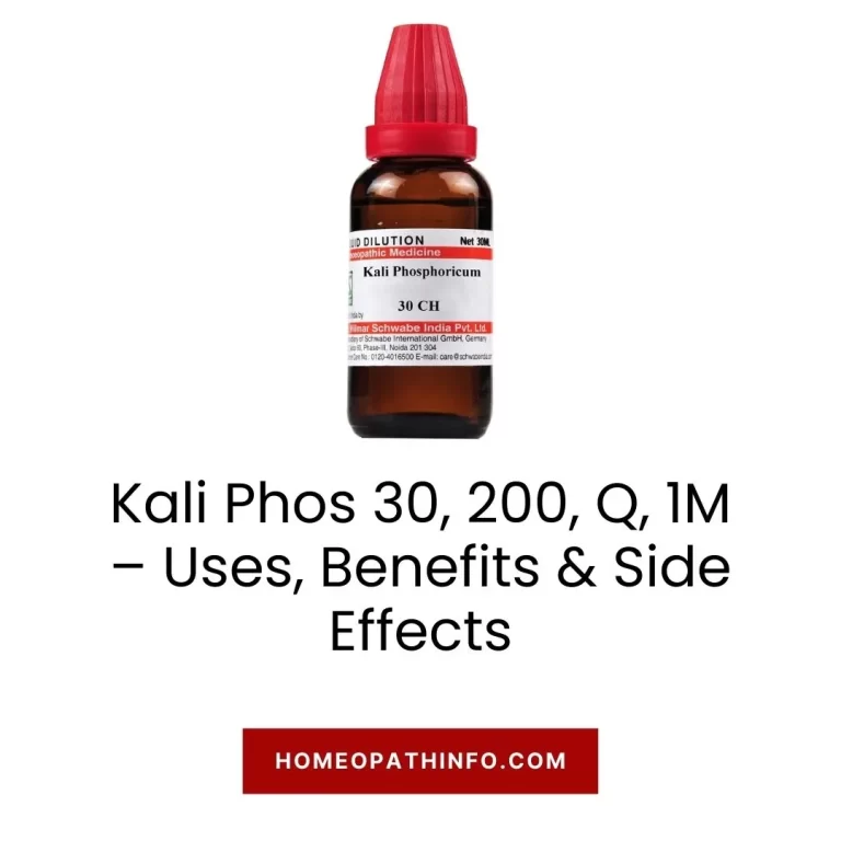 Kali Phos 30, 200, Q, 1M – Uses, Benefits & Side Effects 13 Kali Phos 30, 200, Q, 1M – Uses, Benefits & Side Effects