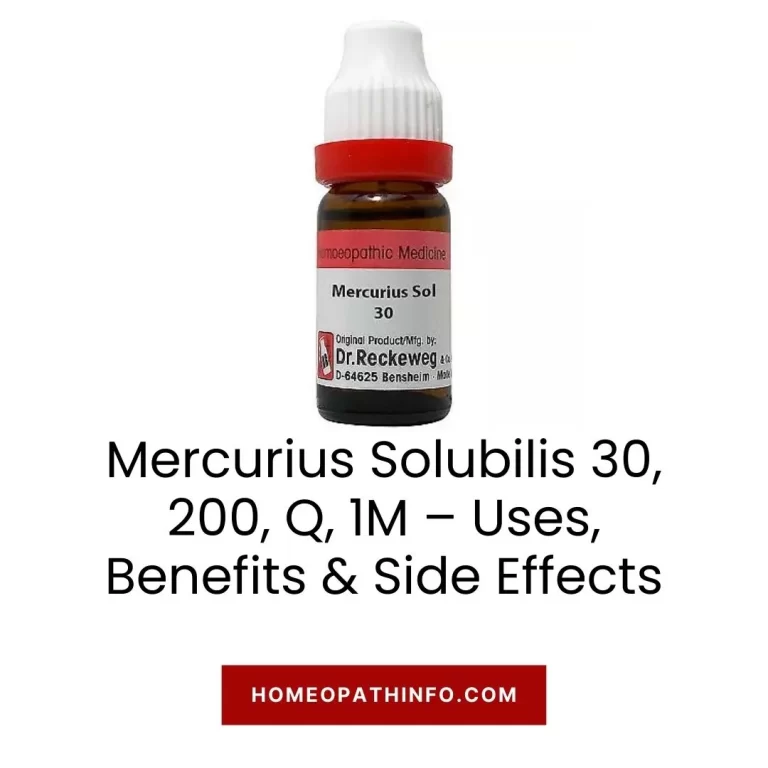Mercurius Solubilis 30, 200, Q, 1M – Uses, Benefits & Side Effects 11 Mercurius Solubilis 30, 200, Q, 1M – Uses, Benefits & Side Effects