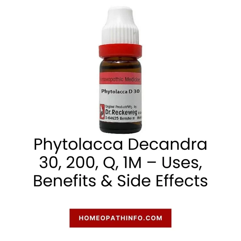 Phytolacca Decandra 30, 200, Q, 1M – Uses, Benefits & Side Effects 11 Phytolacca Decandra 30, 200, Q, 1M – Uses, Benefits & Side Effects