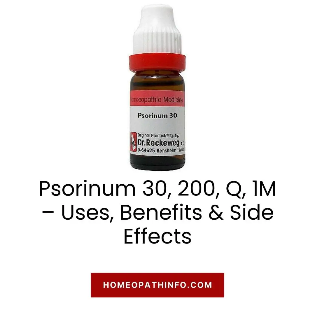 Psorinum 30 200 Q 1M – Uses Benefits Side Effects