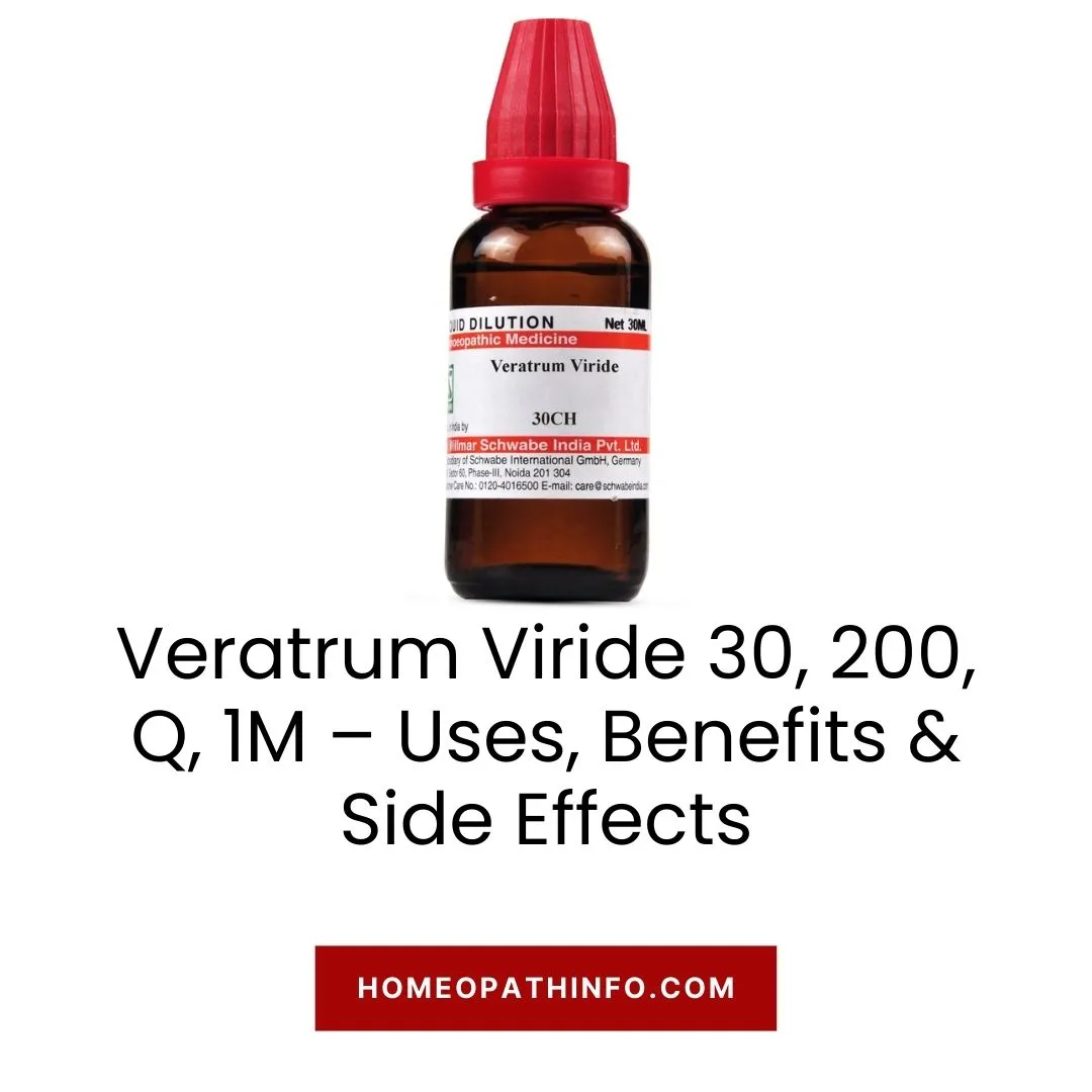 Veratrum Viride 30, 200, Q, 1M – Uses, Benefits & Side Effects 1 Veratrum Viride 30, 200, Q, 1M – Uses, Benefits & Side Effects