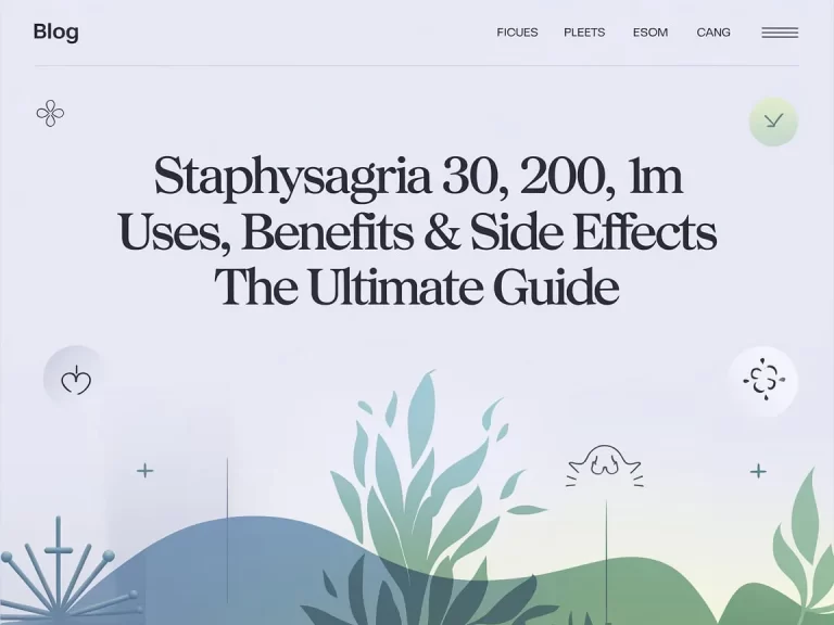 Staphysagria 30, 200, Q, 1M – Uses, Benefits & Side Effects: The Ultimate Guide 7 0sp1VghCRem25BY3aXC8kg