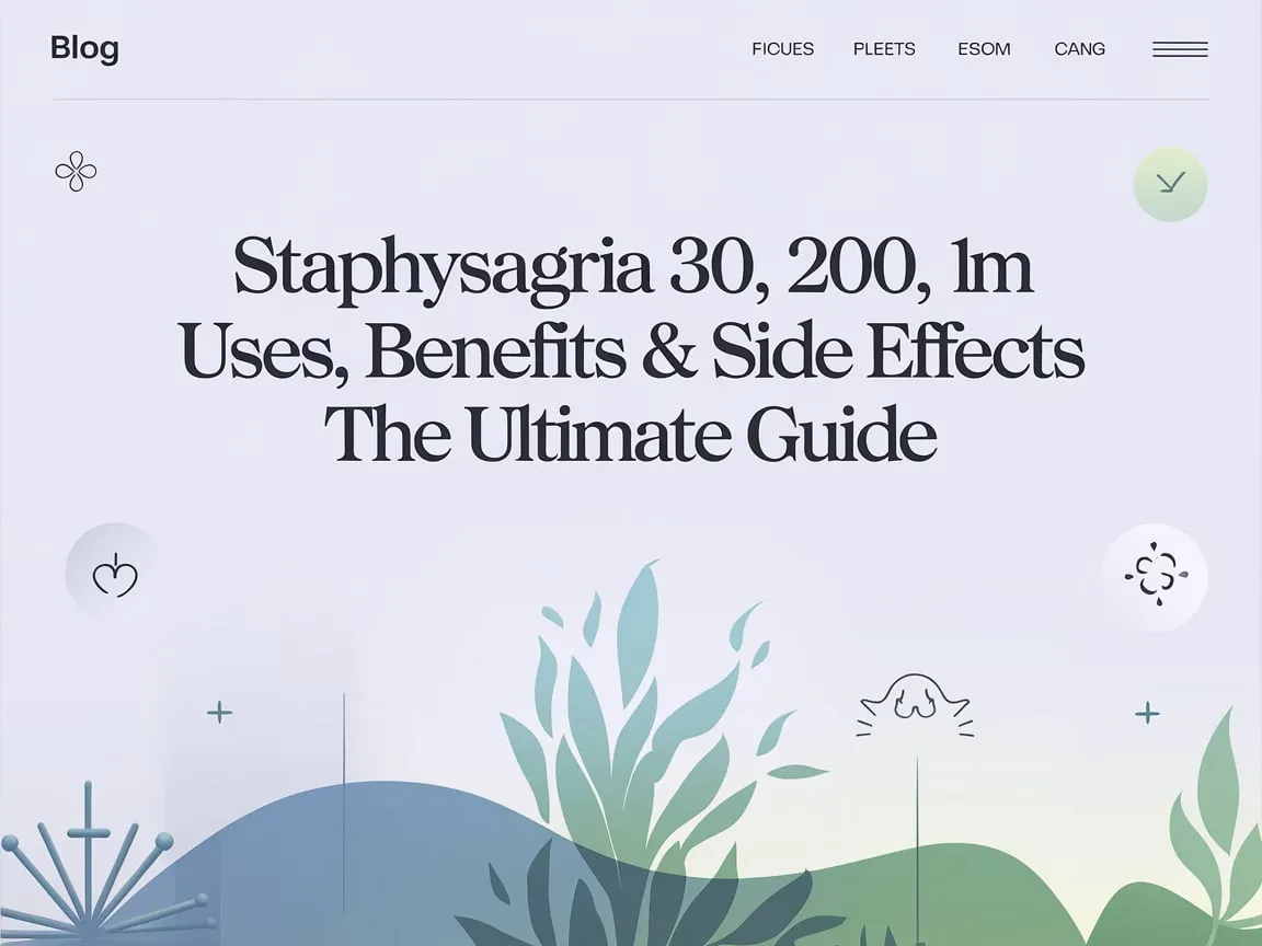 Staphysagria 30, 200, Q, 1M – Uses, Benefits & Side Effects: The Ultimate Guide 1 0sp1VghCRem25BY3aXC8kg