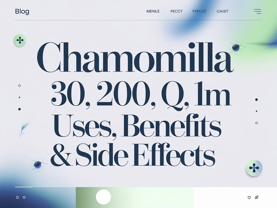 Chamomilla 30, 200, Q, 1M – Uses, Benefits & Side Effects 1 CZfQOzpvQyWLGMuCY3 Osg