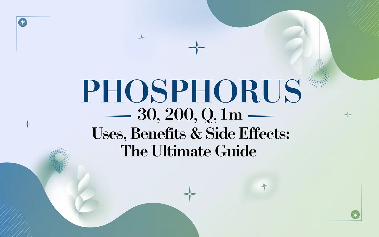 Phosphorus 30, 200, Q, 1M – Uses, Benefits & Side Effects: The Ultimate Guide 1 FOJmx3usQOap4h Z9e8qYQ 1