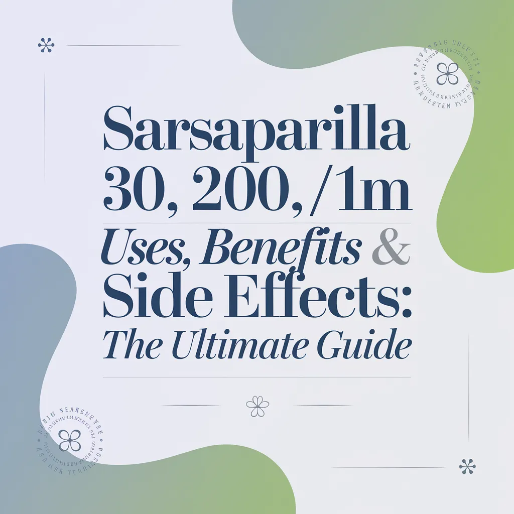 Sarsaparilla 30, 200, Q, 1M – Uses, Benefits & Side Effects: The Ultimate Guide 13 NOO8tVm3T0KL0l5OqKDnPQ