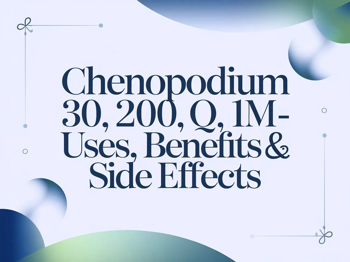 Chenopodium 30, 200, Q, 1M – Uses, Benefits & Side Effects 10 XmFU3eLwSsC bsrhI89eGA