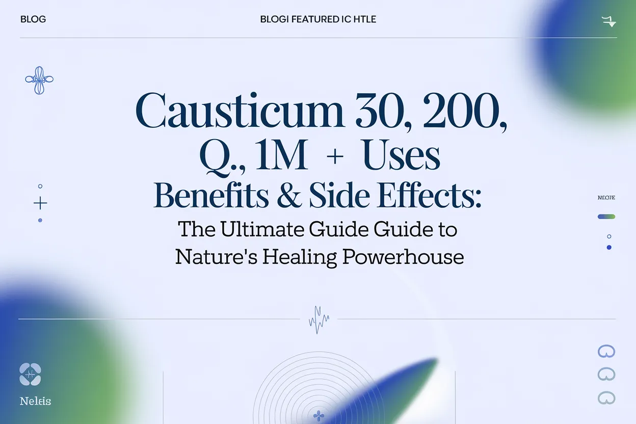 Causticum 30, 200, Q, 1M – Uses, Benefits & Side Effects: The Ultimate Guide to Nature's Healing Powerhouse 1 XrsE5RHFQBSPpZnNvPCgWw