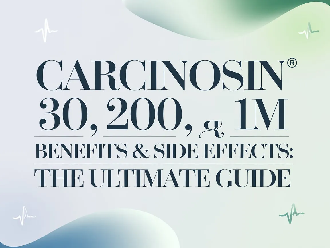Carcinosin 30, 200, Q, 1M – Uses, Benefits & Side Effects: The Ultimate Guide 2 cZUZqrzAQoGOWeovTtQuXQ