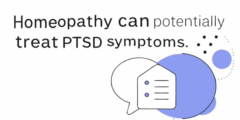 homeopathy can potentially treat ptsd symptoms