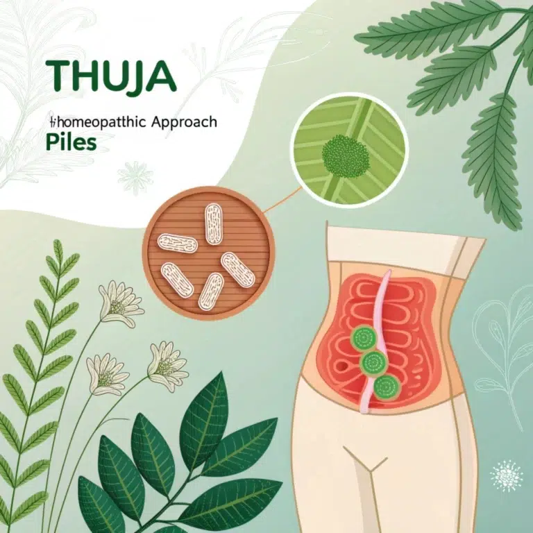 thuja homeopathic approach to alleviating piles
