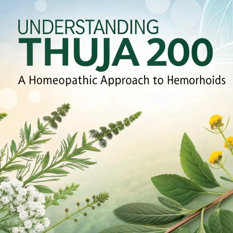 understanding thuja 200 a homeopathic approach to