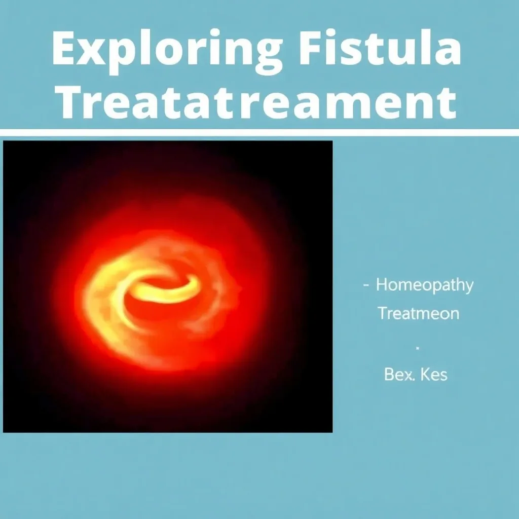 Exploring Anal Fistula Treatment Is Homeopathy