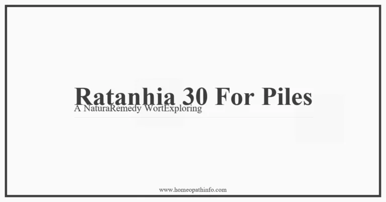 Ratanhia 30 For Piles: A Natural Remedy Worth Exploring 10 Ratanhia 30 For Piles A NaturaRemedy WortExploring