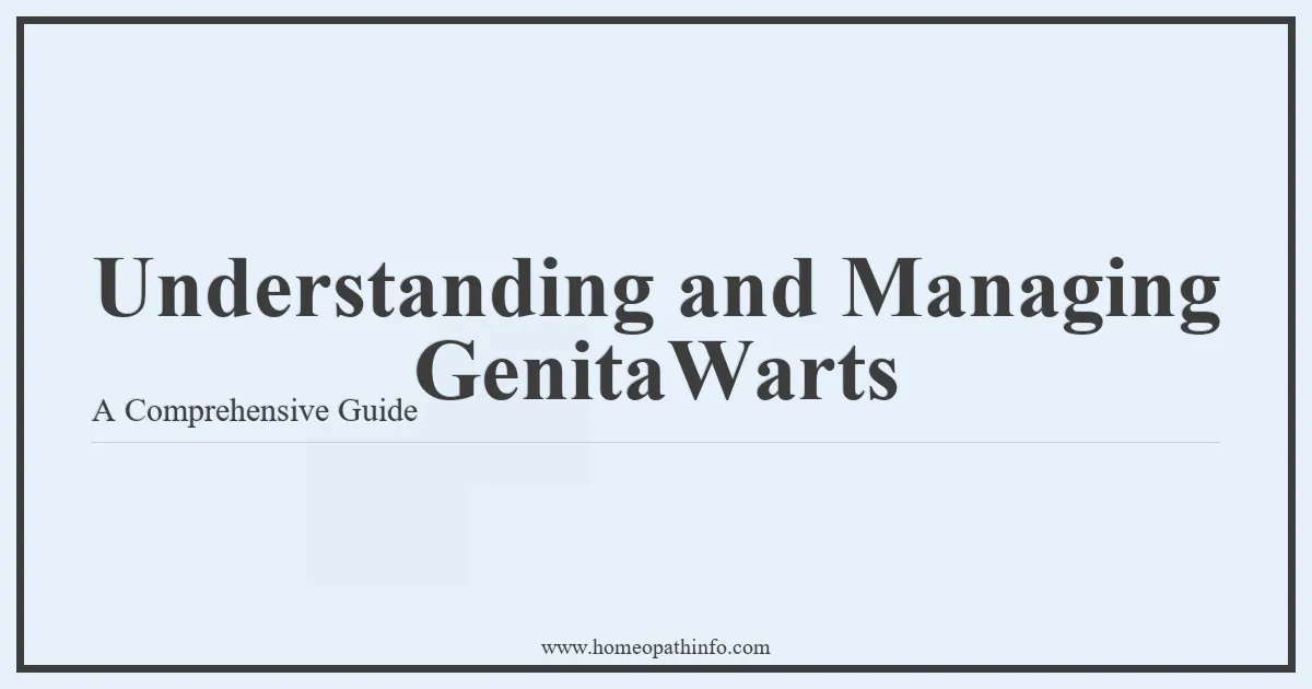 Understanding and Managing Rotavirus: A Comprehensive Guide 1 Understanding and Managing GenitaWarts A Comprehensive Guide