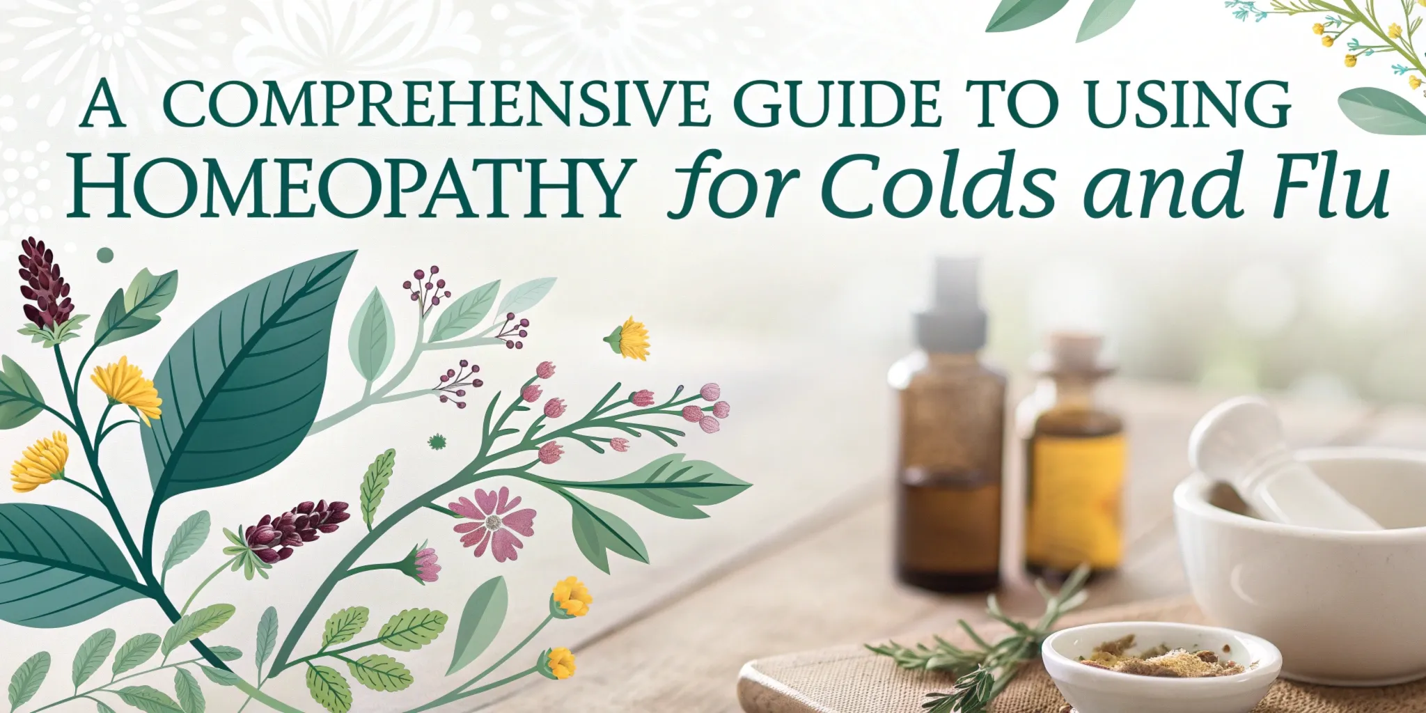 A Comprehensive Guide to Using Homeopathy for Colds and Flu 1 a comprehensive guide to using homeopathy for cold