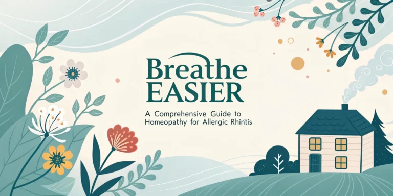 Breathe Easier: A Comprehensive Guide to Homeopathy for Allergic Rhinitis 8 breathe easier a comprehensive guide to homeopath