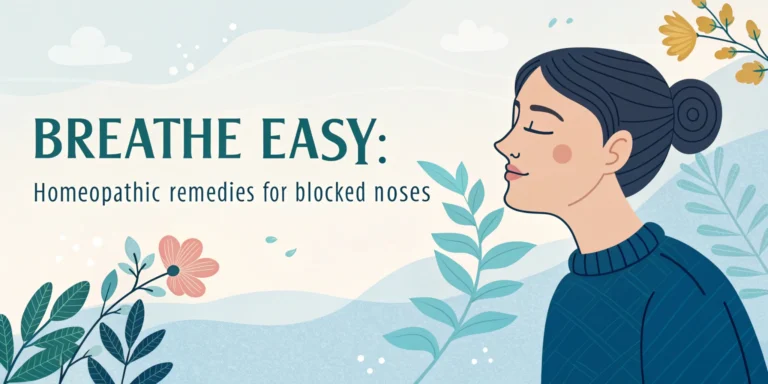 Breathe Easy: Homeopathic Remedies for Blocked Noses 8 breathe easy homeopathic remedies for blocked nos