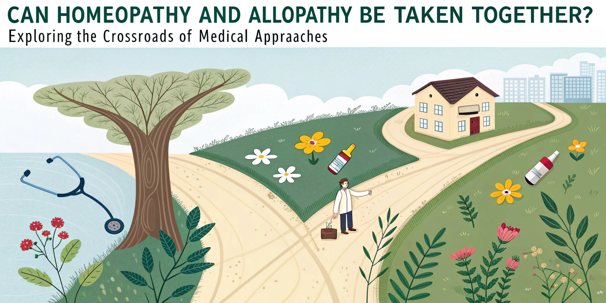 can homeopathy and allopathy be taken together