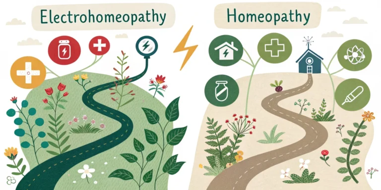 electrohomeopathy homeopathy distinct paths to