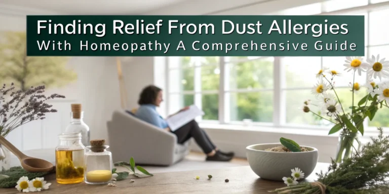 finding relief from dust allergies with homeopathy