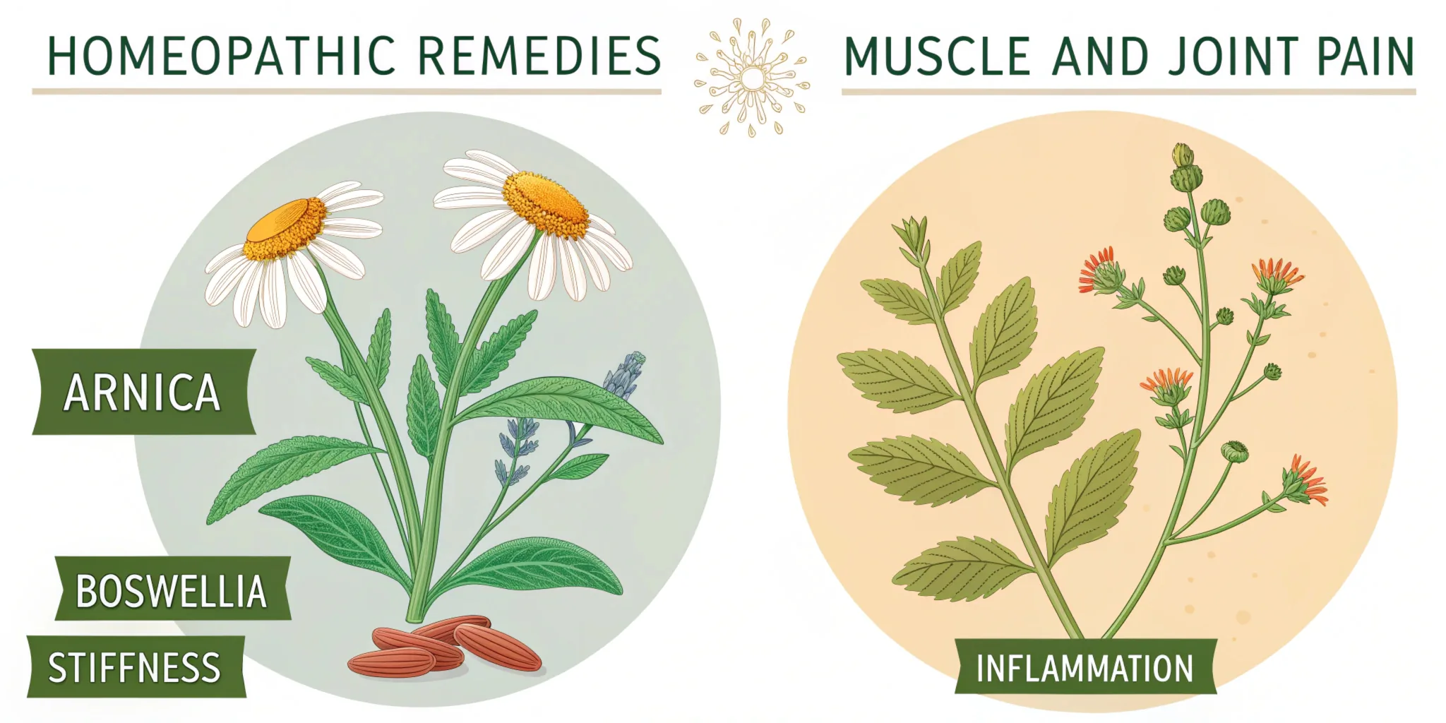 homeopathic remedies muscle and joint pain