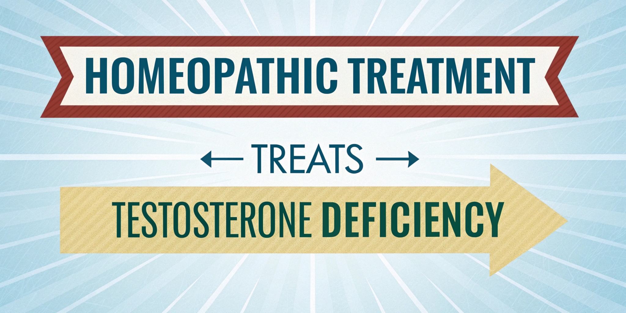 homeopathic treatment treats testosterone defi