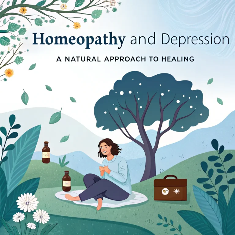 homeopathy and depression a natural approach to healing