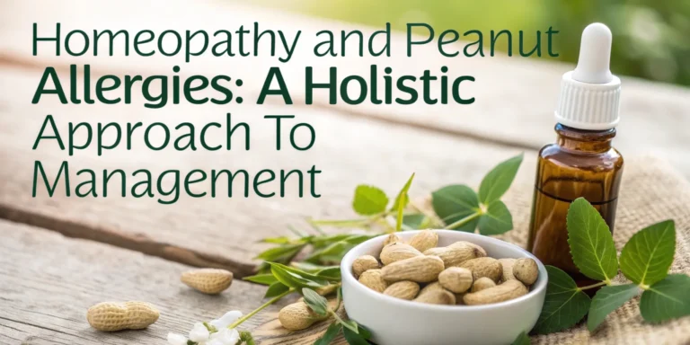 homeopathy and peanut allergies a holistic approa
