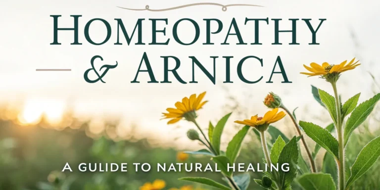 homeopathy arnica a guide to natural healing