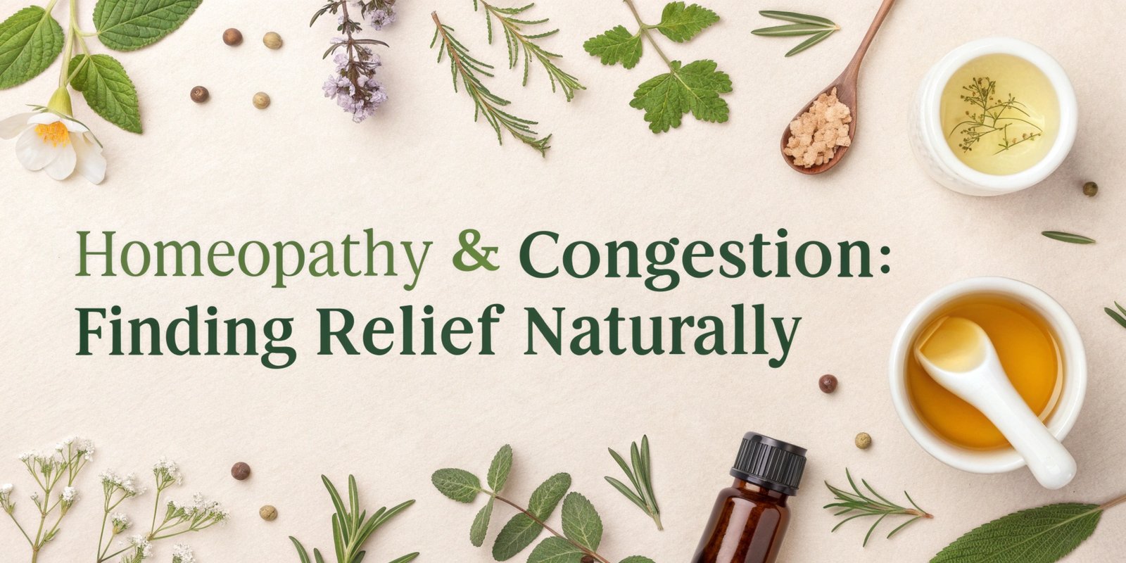 homeopathy congestion finding relief naturally