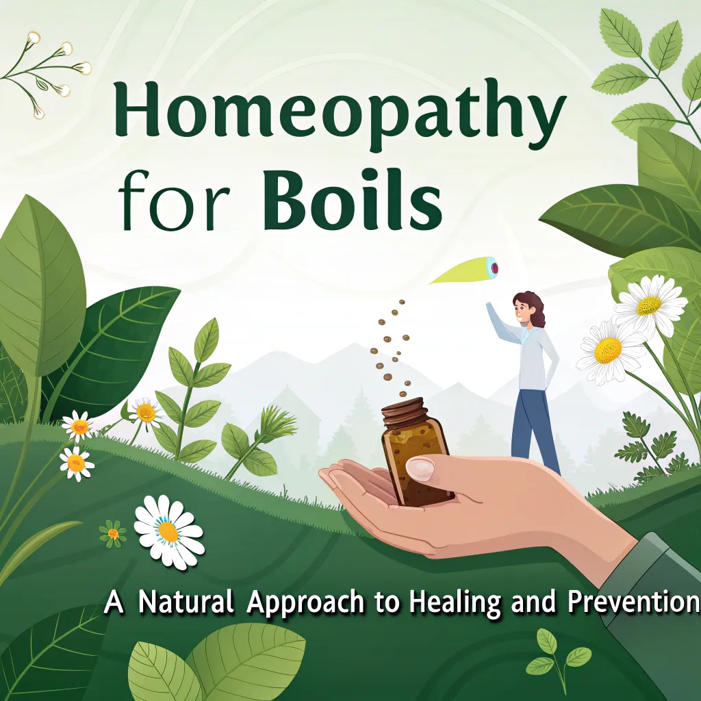 homeopathy for boils a natural approach to healing and prevention