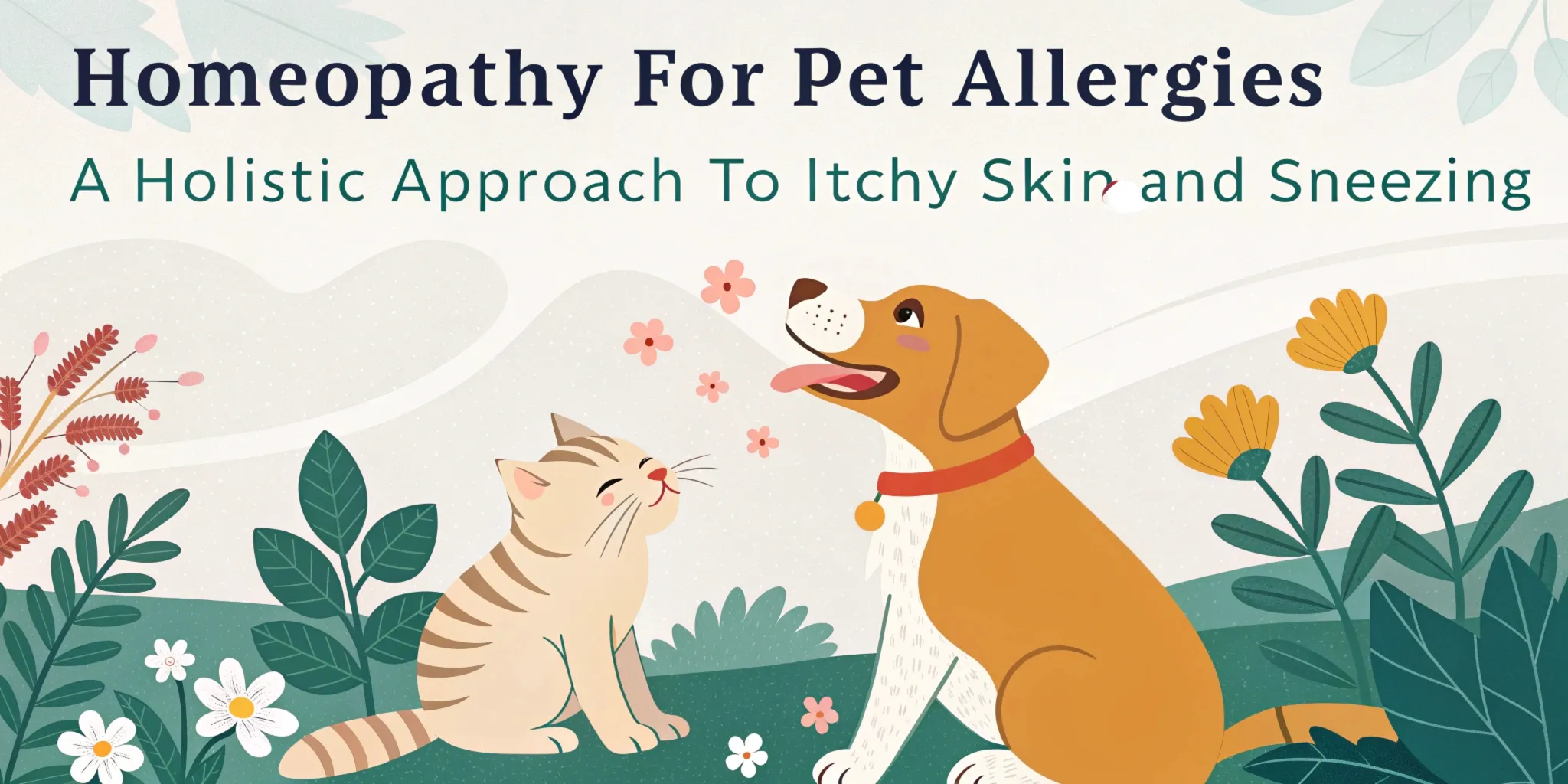 Homeopathy for Pet Allergies: A Holistic Approach to Itchy Skin and Sneezing 1 homeopathy for pet allergies a holistic approach