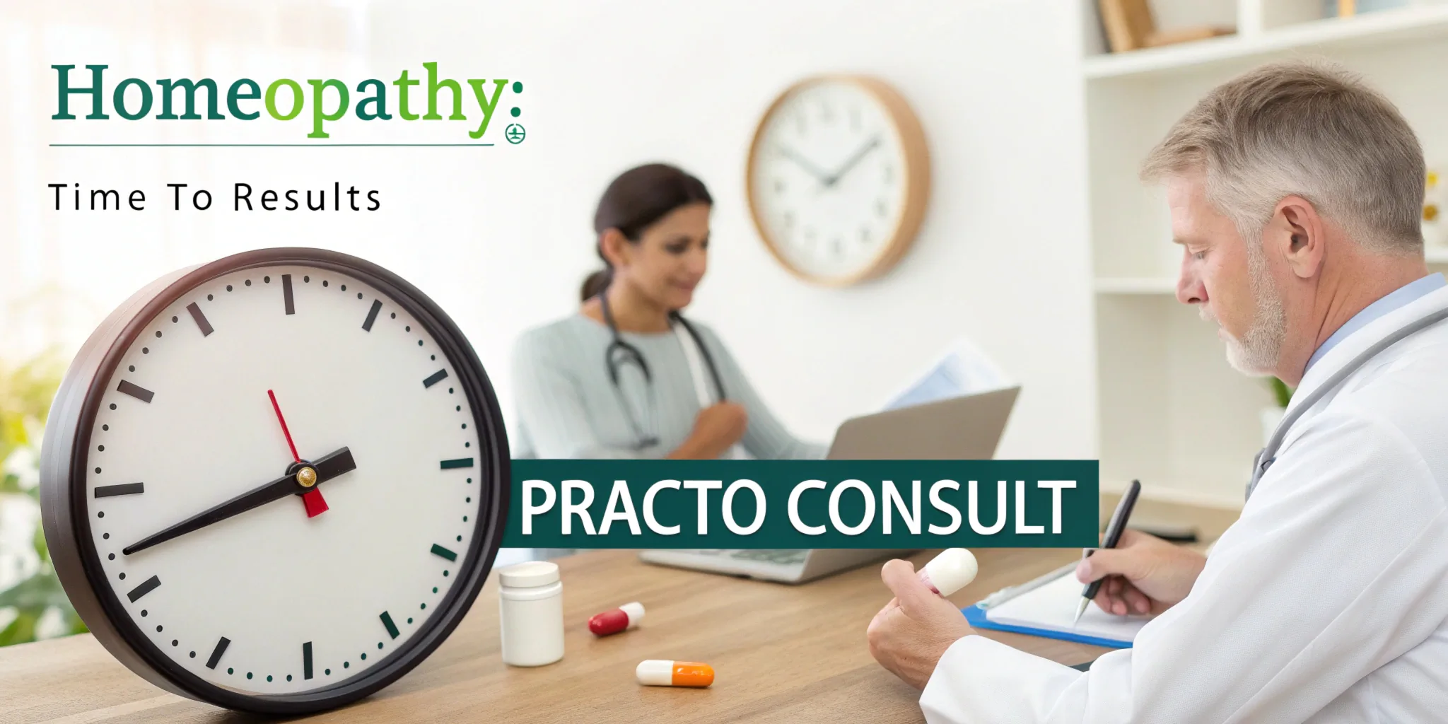 homeopathy time to results practo consult