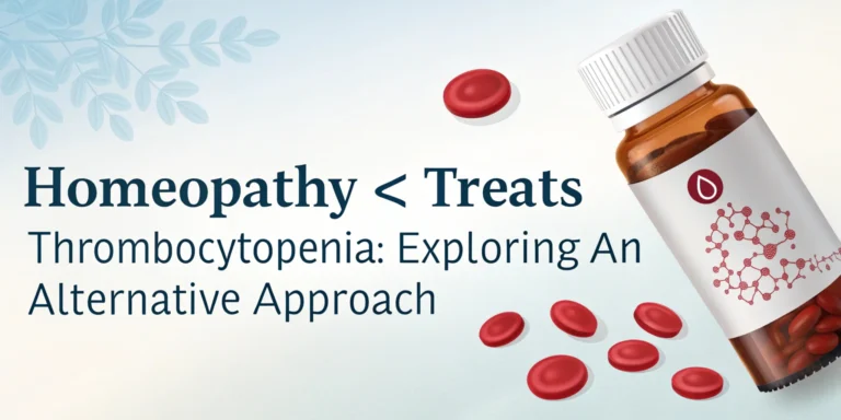 Homeopathy Treats Thrombocytopenia: Exploring an Alternative Approach 8 homeopathy treats thrombocytopenia exploring