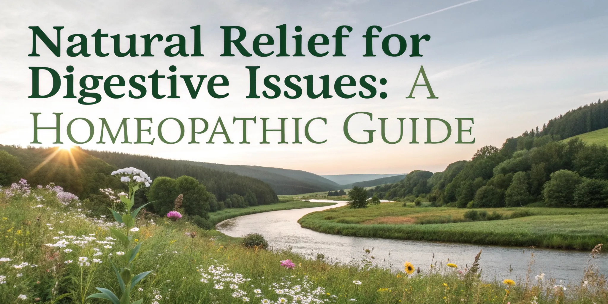 natural relief for digestive issues a homeopathic