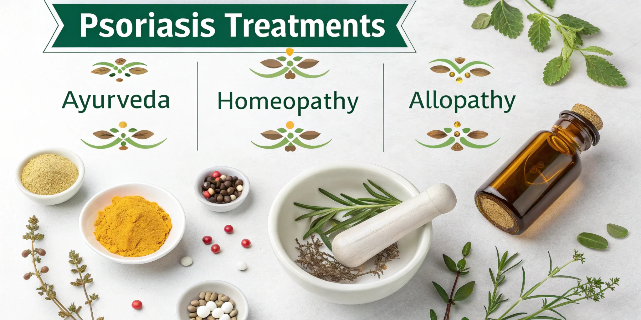 psoriasis treatments ayurveda homeopathy or all