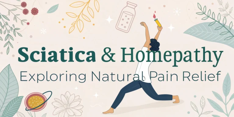sciatica homeopathy exploring natural pain reli