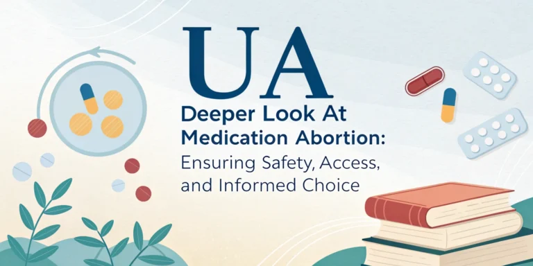 A Deeper Look at Medication Abortion: Ensuring Safety, Access, and Informed Choice 11 ua deeper look at medication abortion ensuring sa