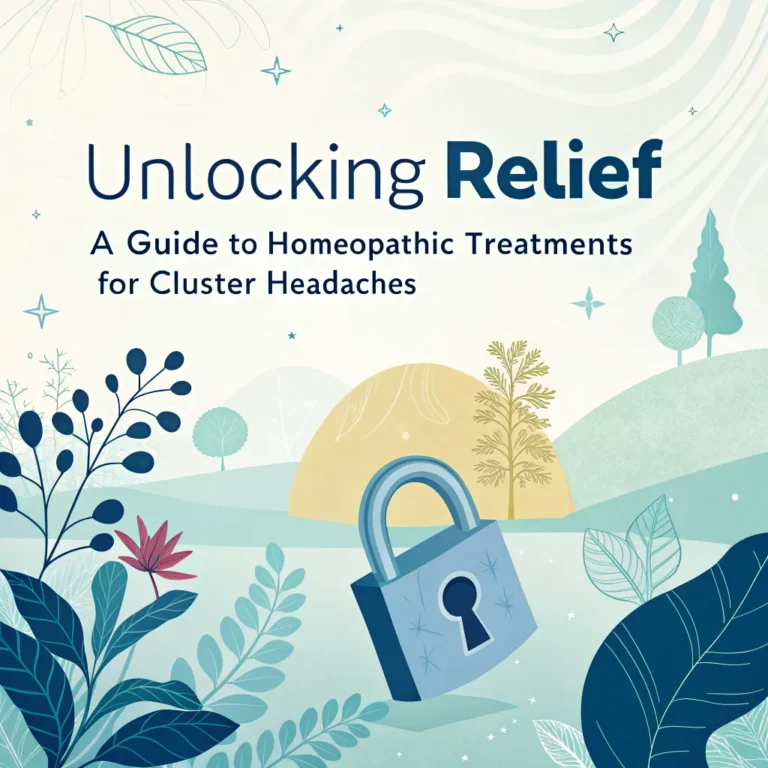 unlocking relief a comprehensive guide to homeopathic treatments for cluster headaches