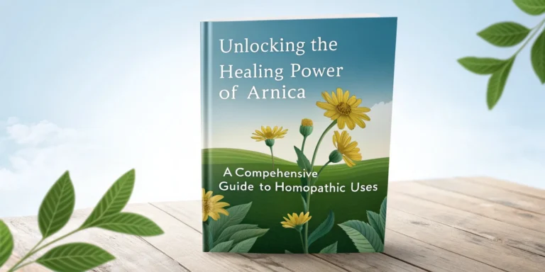 unlocking the healing power of arnica a comprehen
