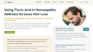 Home 9 fluoric acid homeopathy hair loss blog article