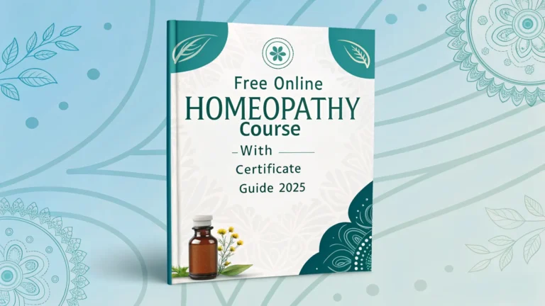 free online homeopathy course with certificate gui