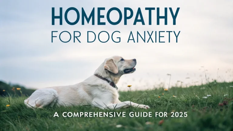homeopathy for dog anxiety a comprehensive guide