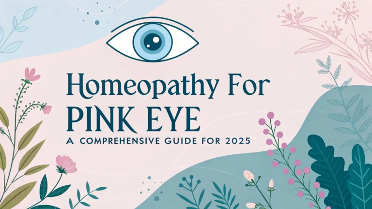 homeopathy for pink eye a comprehensive guide for