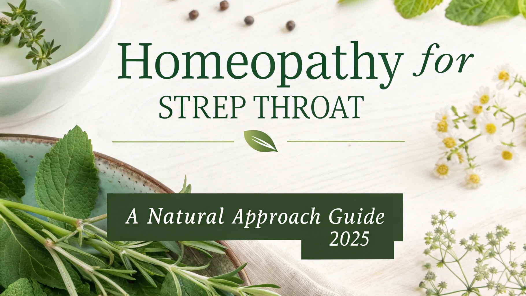homeopathy for strep throat a natural approach gu