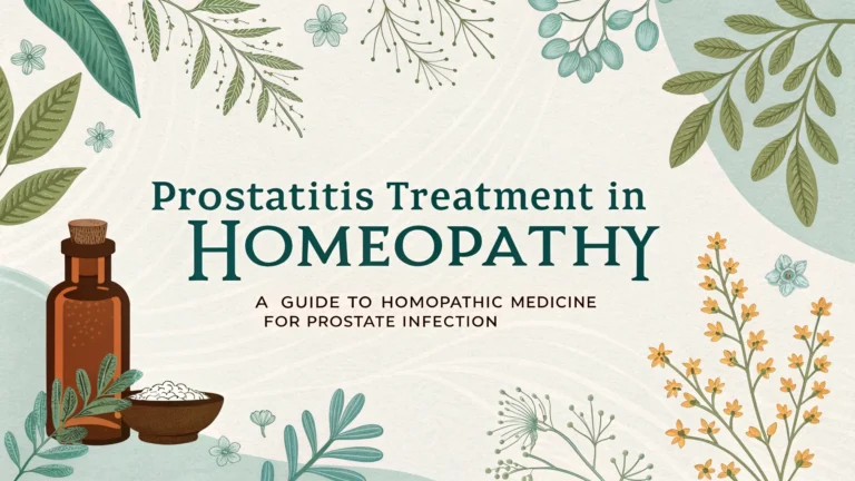 prostatitis treatment in homeopathy a guide to ho